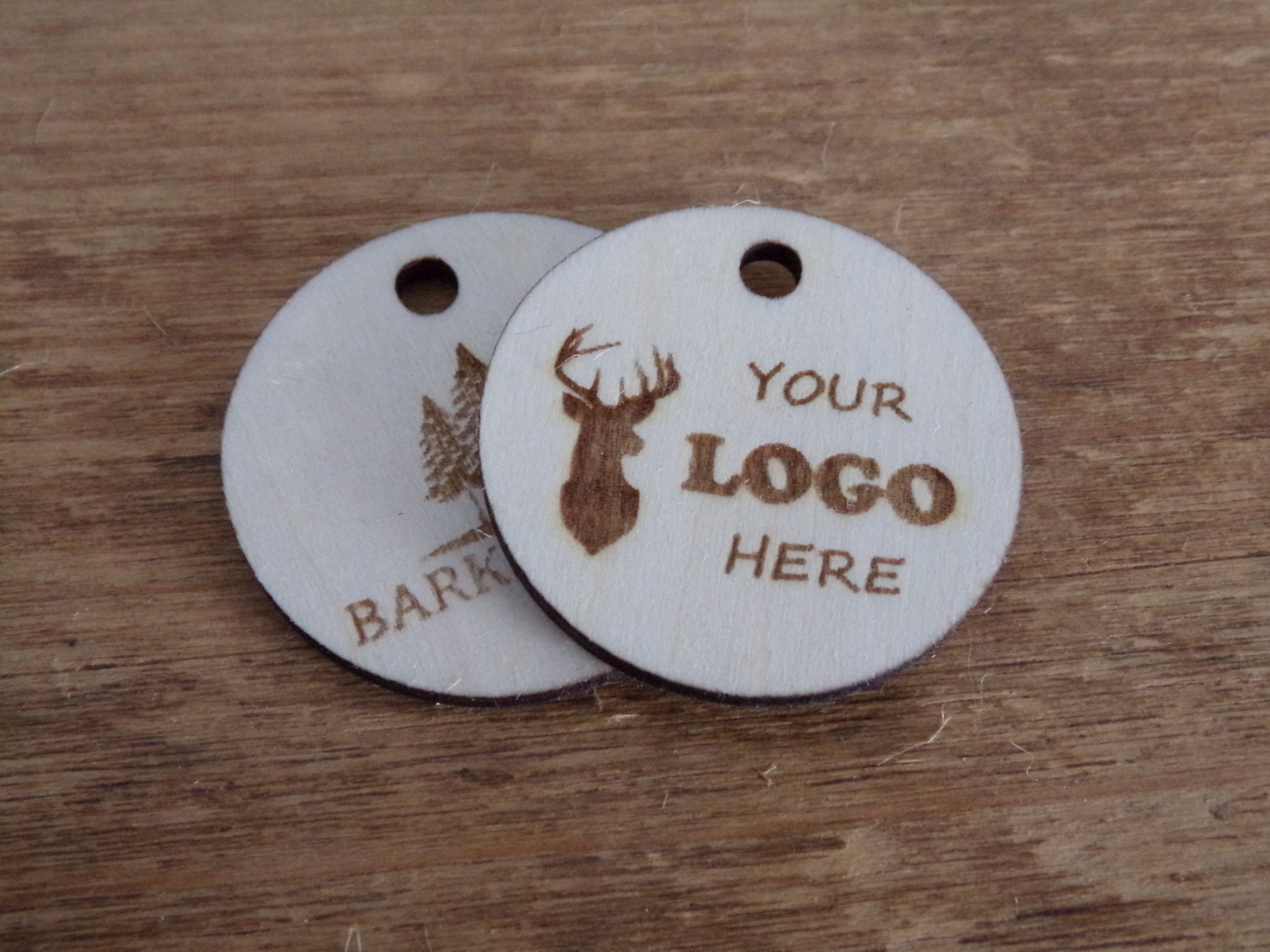 Custom Circle Brand/Price Tags
