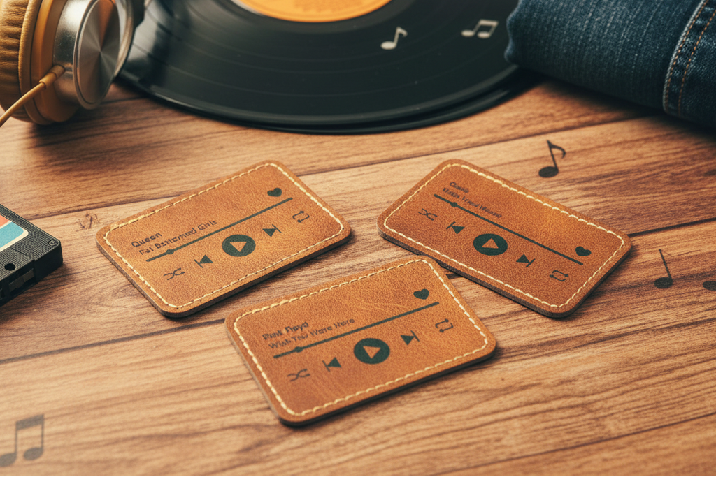 Music Player Patches in retro music setting